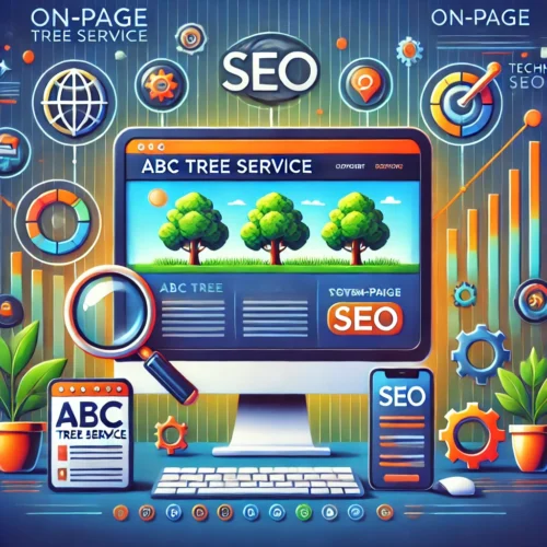 Illustration representing On-Page SEO